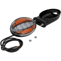 FRISTOM FT-356 LED IND univerzális első lámpa oldalsó rögzítőkonzollal