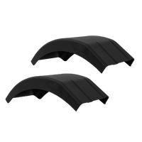 Két fél sárvédő készlet DOMAR DR1012201+DR1012202 pótkocsihoz, kerékjárati ív 384/200 mm bal+jobb