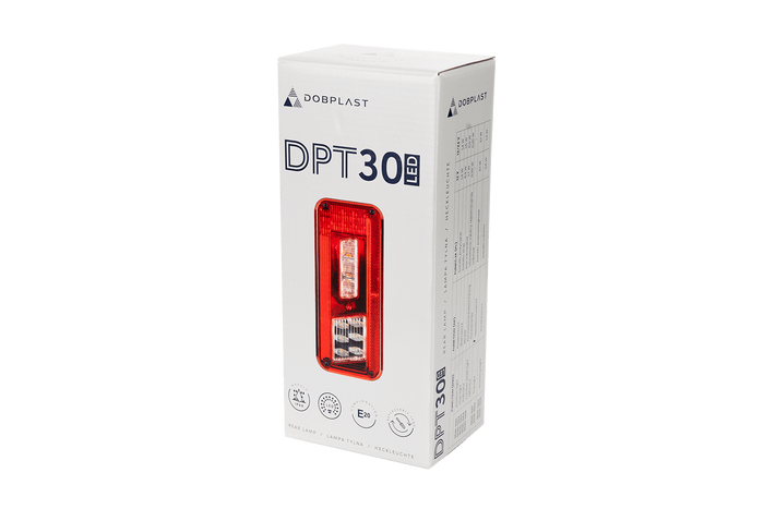 DOBPLAST DPT30 LED hátsó lámpa 6 funkciós bal oldali