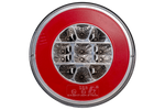 TT TECHNOLOGY TT.12008 Glo-Trac LED Hamburger hátsó lámpa 3 funkciós univerzális