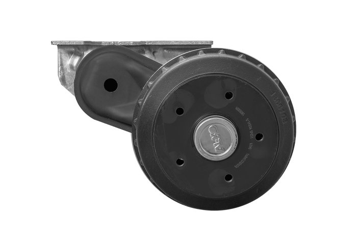 AL-KO COMPACT fékező tengely pótkocsihoz/szállítóhoz 1350kg 900mm 1300mm 5x112