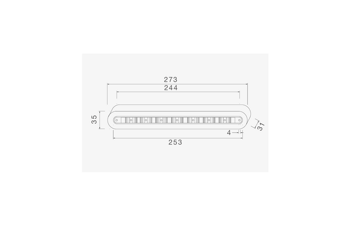 ASPÖCK 3. FÉKLÁMPA LED-es hátsó féklámpa univerzális