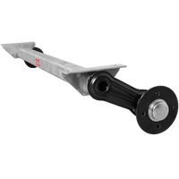 KNOTT VG7-L fékezetlen pótkocsi tengely 750kg 1130mm 1430mm 4x100