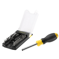 STANLEY MULTIBIT 34 részes csavarhúzó bitkészlettel