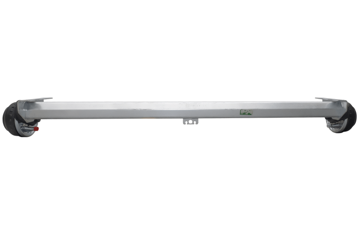 AL-KO COMPACT fékező tengely pótkocsihoz/szállítóhoz 1350kg 1750mm 2200mm 5x112