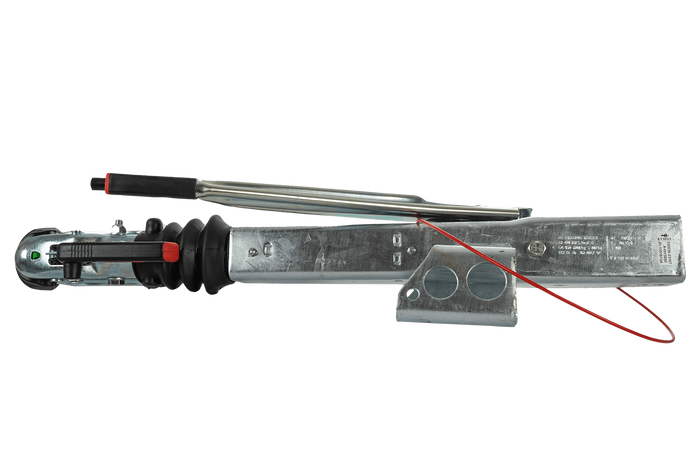 AL-KO 161S ráfutószerkezet AK161 vonóhoroggal 1600 kg-os pótkocsihoz, négyszögletes vonórúddal
