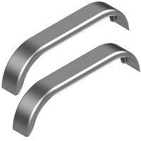 Két darabos tandem sárvédő készlet 14-15"-os utánfutóhoz DE HAAN THRV 22131 kerékívek 1310/220 mm