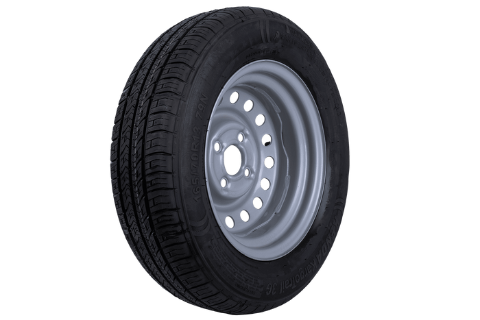 OUTLET Utánfutó felni KENDA GUMIABRONCS 155/70 R13 74N STARCO FELNI 4Jx13"H2 4x100 ET:30