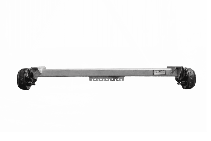 KNOTT VGB13-M fékező tengely pótkocsihoz/szállítóhoz 1350kg 1300mm 1770mm 5x112