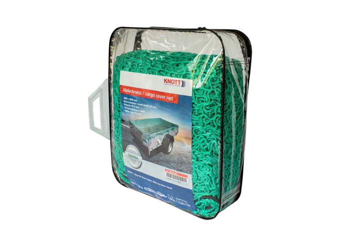 KNOTT utánfutó szállítóháló a pótkocsi rakományának rögzítéséhez 150x270cm