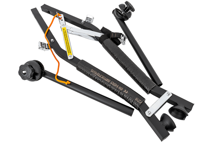 Peruzzo Cruising - Vonóhorogra szerelhető kerékpártartó (fekete)