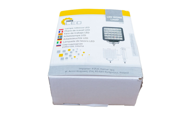 LED munkalámpa fényszóró TruckLED L0156 30xLED 3875lm kapcsolóval