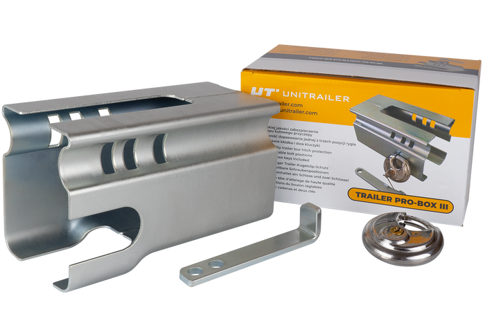 A pótkocsi vonóhorogjának rögzítése UNITRAILER TRAILER PRO-BOX III