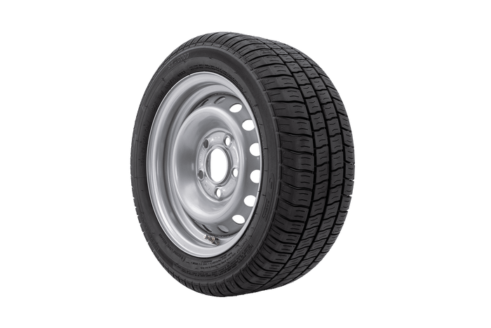 Megerősített utánfutó kerék GUMIABRONCS GT Radial 195/50 R13C 104/101N FELNI KENDA 6Jx13"H2 5x112 ET:30