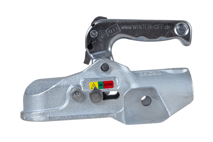 WINTERHOFF WW 350-RB-K1212 gömbfejű vonóhorog 3500 kg-os pótkocsihoz, 50 mm-es öntöttvas csővonórúddal