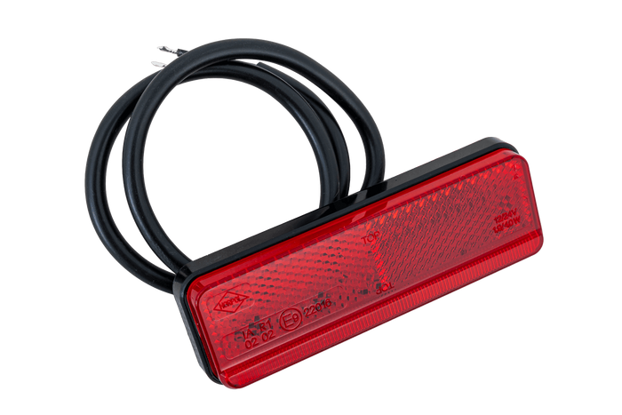 HORPOL LD 2437 LED-es helyzetjelző lámpa piros univerzális SLIM