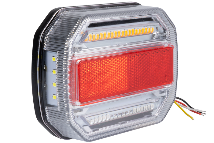 TT Technology TT.12018P LED hátsó lámpa, 4 funkció, jobb