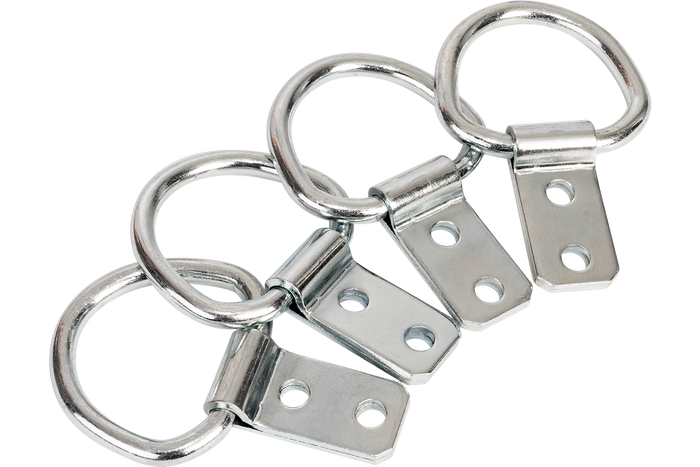 WINTERHOFF padlókonzol pótkocsi rakományrögzítő vonóhorog KÉSZLET 4 db