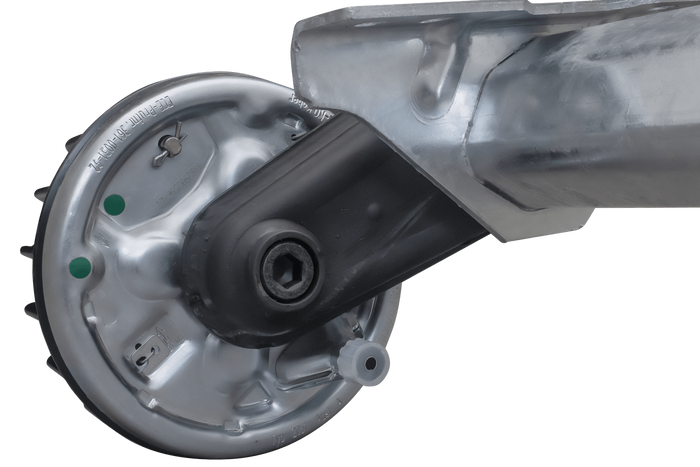 AL-KO COMPACT fékező tengely pótkocsihoz/szállítóhoz 1500kg 1400mm 1850mm 5x112