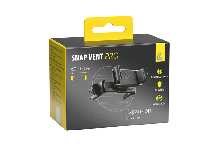 Snap Vent Pro LAMP telefontartó a szellőzőnyílásba