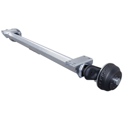 AL-KO COMPACT fékezős hajóutánfutó tengely 1350kg 1445/1555mm 2000mm 5x112