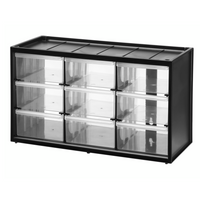 Műhelyszervező 9 fiókkal STANLEY OPP szekrény 365x210mm