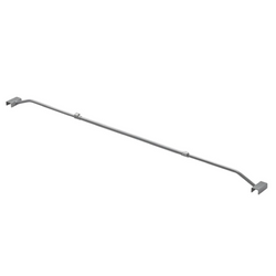 Lapos ponyvatartó ProPlus utánfutóhoz 340918V01, állítható 152–220 cm