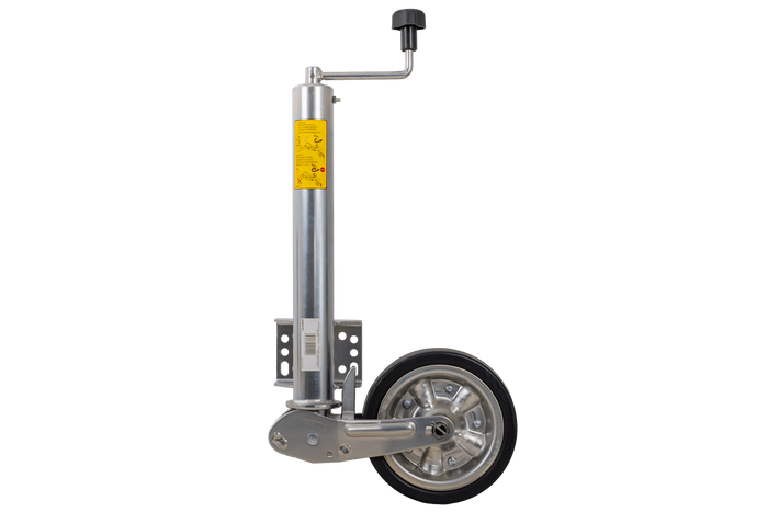 KNOTT ATK60 megerősített jockey kerék fogantyúval 350kg 60mm 785-1020mm