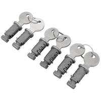 Atera zár- és kulcskészlet (6 db + 2 kulcs) 083011