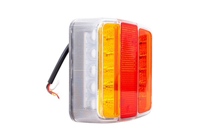 TT TECHNOLOGY TT.12006 LED hátsó lámpa 4 funkciós univerzális