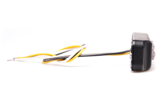 Figyelmeztető lámpa WAŚ 2466 W285 LED villogó lámpa narancssárga MASTER/SLAVE