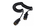 KAMAR E1219 spirális elektromos kábel 5m 12V 7PIN csatlakozóval