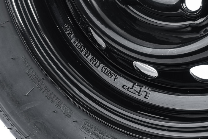 Megerősített pótkocsi kerék LINGLONG GUMIABRONCS 165/80 R13C 96/94N UNITRAILER FELNI fekete 4.5Jx13"H2 5x112 ET:30