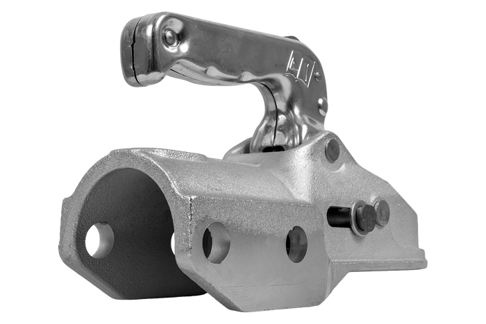 WINTERHOFF WW 350-RCH-1616 gömbfejes vonóhorog 3500 kg-os pótkocsihoz, 60 mm-es csővonórúddal, öntöttvas