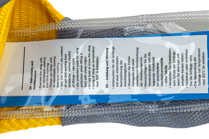 HEFFA daruheveder 2m/90mm/3t hurkokkal