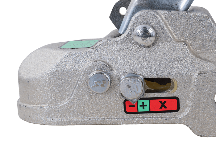 KNOTT K35-C gömbfejű vonóhorog 3500 kg-os pótkocsihoz, 60 mm-es öntöttvas csővonórúddal 