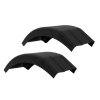 Két fél sárvédő készlet DOMAR DR1012201+DR1012202 pótkocsihoz, kerékjárati ív 384/200 mm bal+jobb