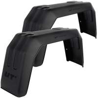 Két darabos sárvédő készlet 13-14"-os pótkocsikhoz UNITRAILER / TEMARED / NIEWIADÓW / NEPTUN / ZASŁAW lapos kerékívek 676/190mm