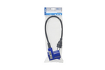 Adapter Schuko dugóval CEE derékszögű csatlakozóhoz + Schuko aljzathoz Proplus 373528 kábel 40cm