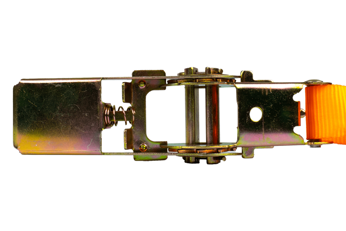 Négy darabos UNITRAILER 4m/25mm/0.68t szállítószalag-készlet feszítővel, bőröndben