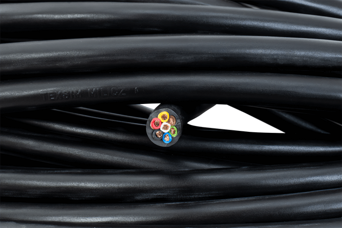 TEXSIM YLY-S 7x1.5 héteres elektromos kábel - 1m