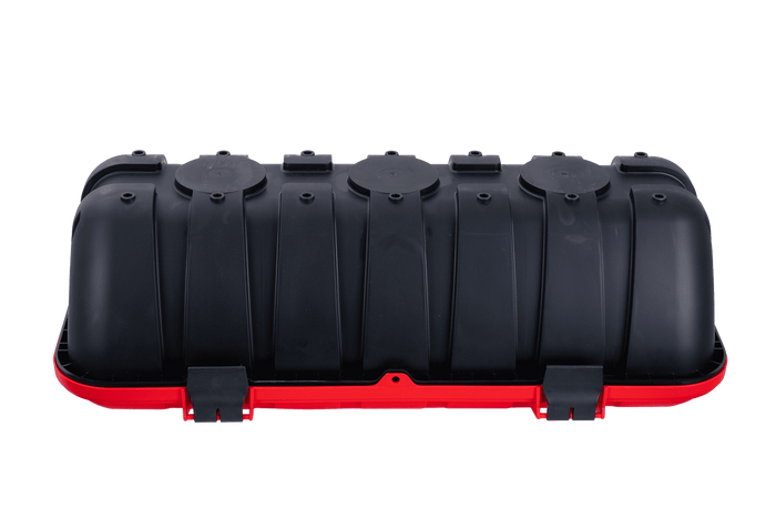 Tűzoltó készülék doboz 9/12kg DAKEN 82510 STRIKE 707x322x239mm piros