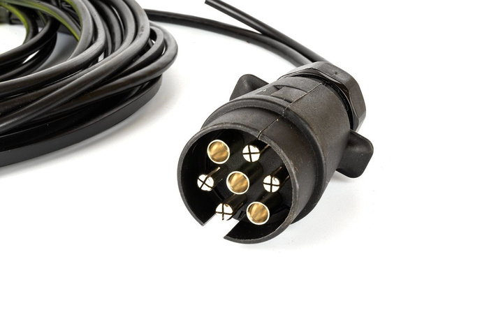 Lámpakészlet: FRISTOM LED hátsó lámpák + HORPOL LED oldalsó helyzetjelző lámpák + MANTES 5,2 m-es 7 tűs kábelköteg