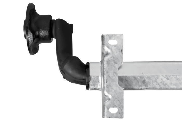 AL-KO OPTIMA fékezetlen pótkocsi tengely 750kg 1300mm 1730mm 4x100