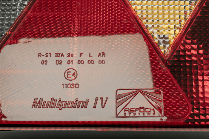 ASPÖCK MULTIPOUNT IV hátsó lámpa 5 funkcióval jobb oldali