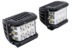 Két darabos LED munkalámpa szett, reflektorral TT TECHNOLOGY TT.13209 12xLED 2200lm