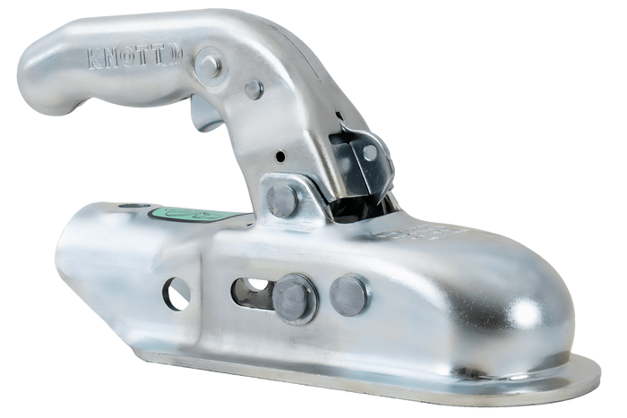 KNOTT KK14-B gömbfejű vonóhorog 1400 kg-os pótkocsihoz, 45 mm-es csővonórúddal