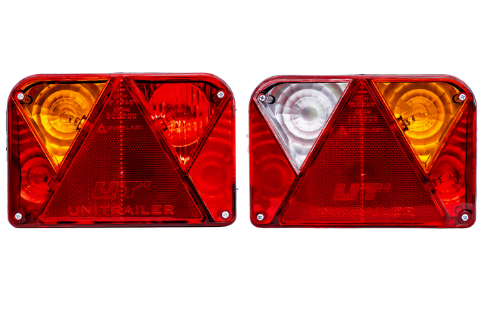 DOBPLAST DPT35 hátsó lámpák + MANTES 4m 13 tűs kábelköteg