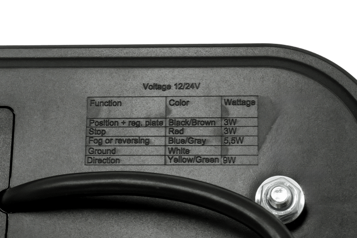 FRISTOM FT-230 LED hátsó lámpa 6 funkciós univerzális