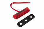 FRISTOM FT-081 LED-es helyzetjelző lámpa, piros, univerzális